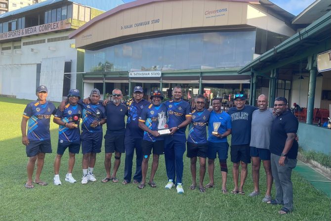 Royal Masters thrash Thomian Masters by 08 wickets in the Shashi Ganeshan Memorial Trophy encounter, Lead the series 4 – 2